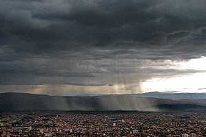 Orage sur Cochabamba